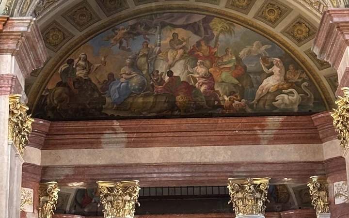 Visita guiada por la Biblioteca Nacional de Austria